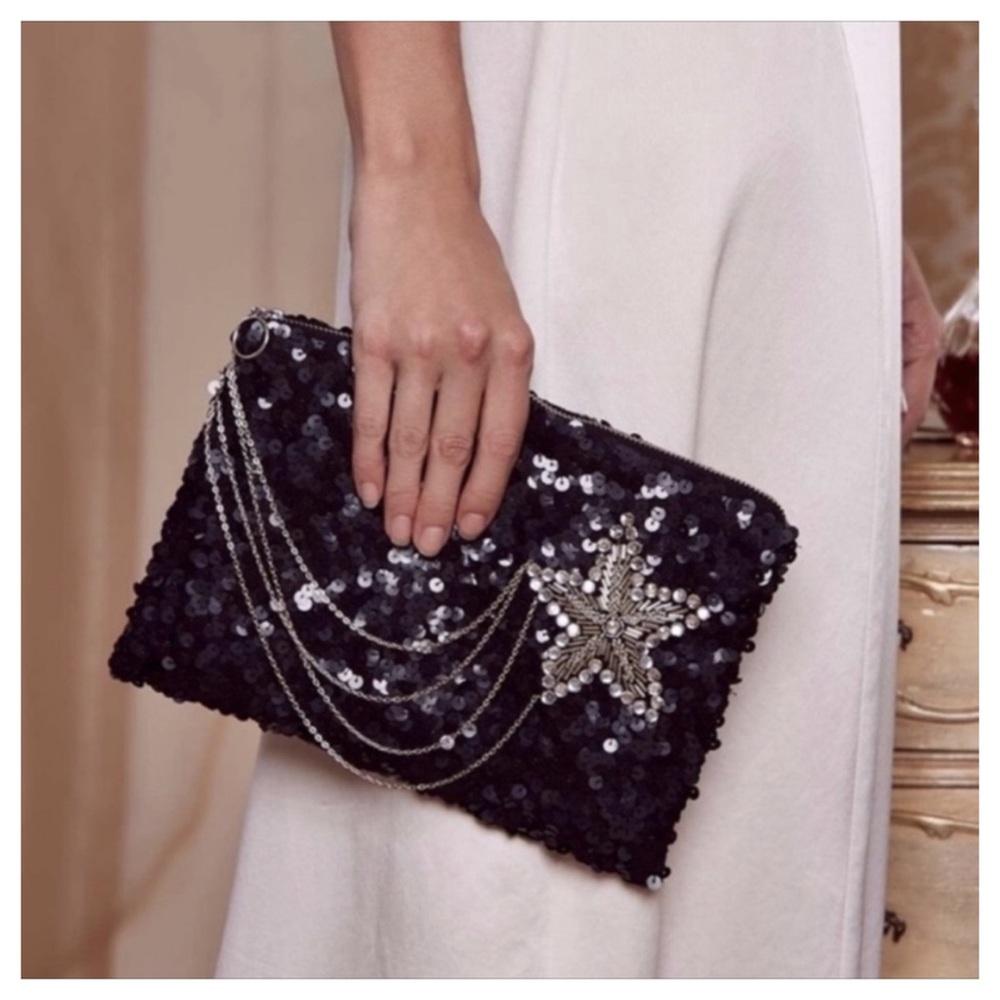 COURTNEY LOVE X NASTY GAL STAR BAR CLUTCH - Picture 1 of 7